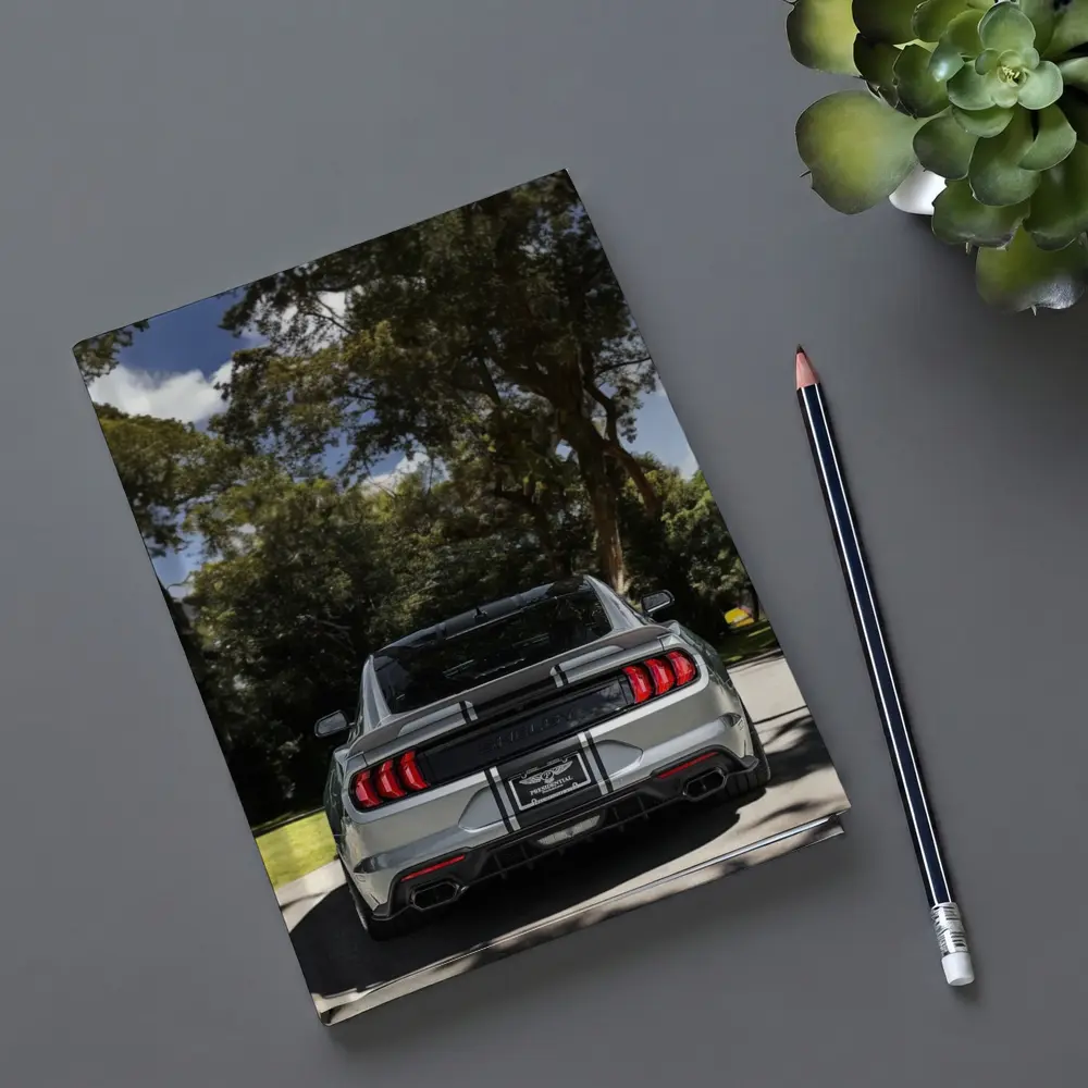 Ford Mustang Shelby GT500 Rear View Trees – Notebooks
