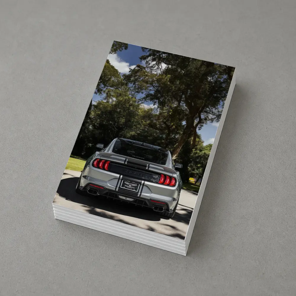 Ford Mustang Shelby GT500 Rear View Trees – Postcards