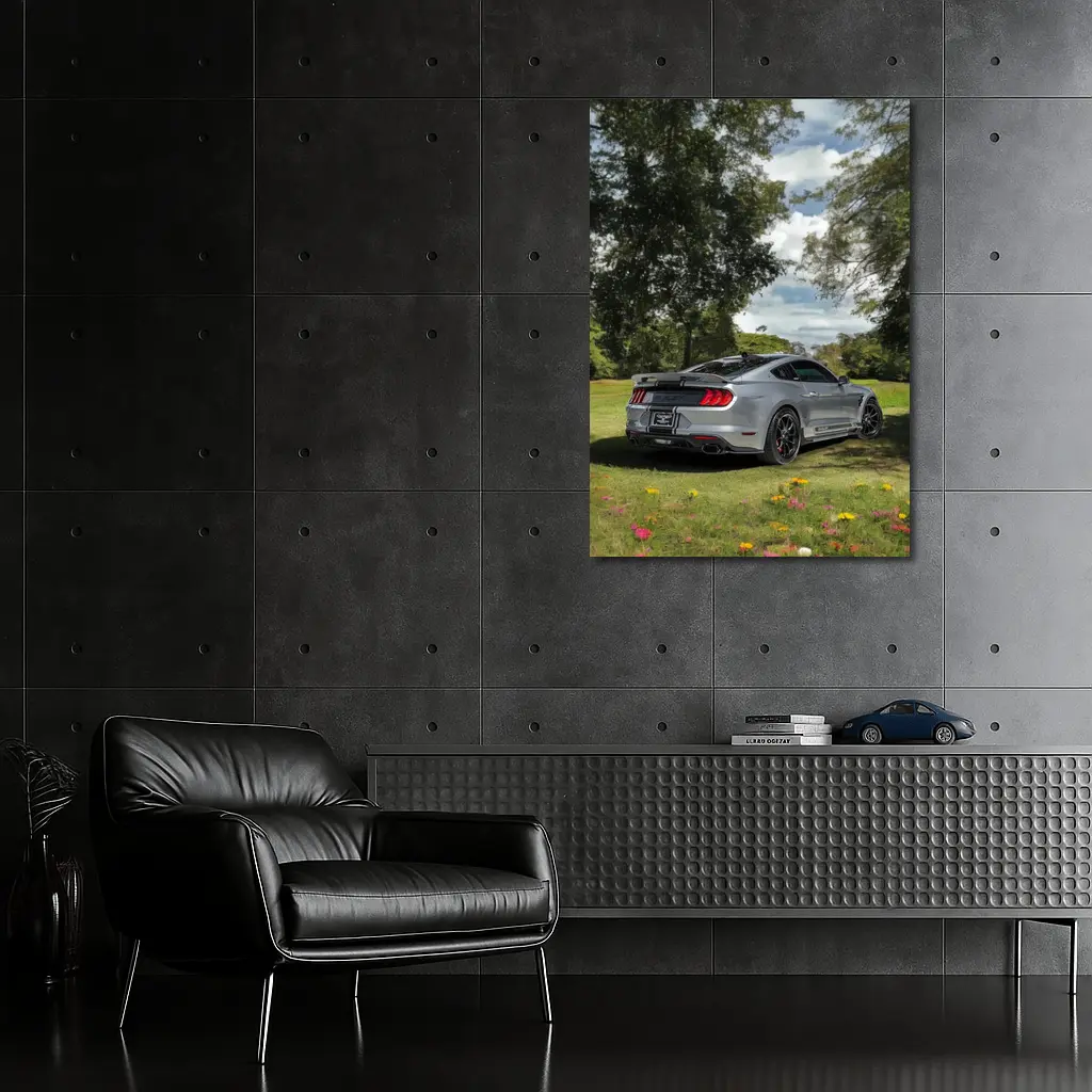 Ford Mustang Shelby GT500 Green Park – Wall Art