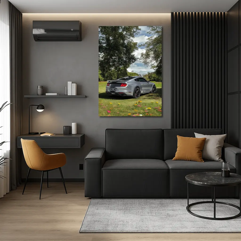 Ford Mustang Shelby GT500 Green Park – Wall Art
