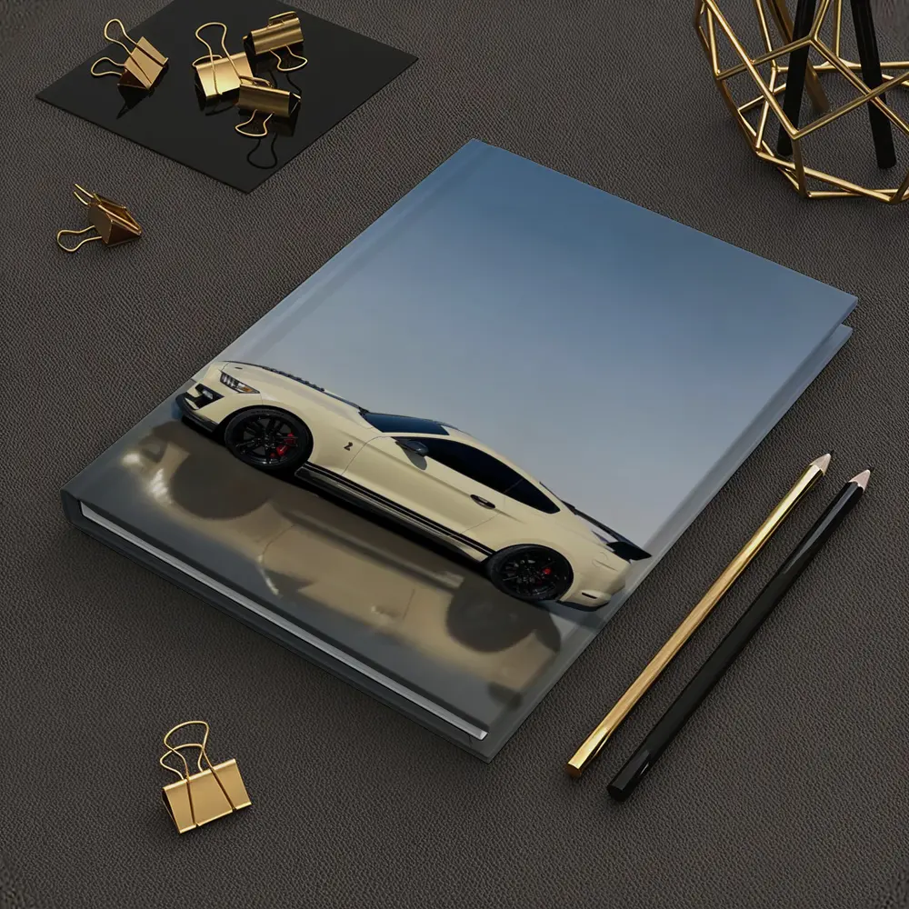 Ford Mustang Shelby GT500 White Studio – Notebooks