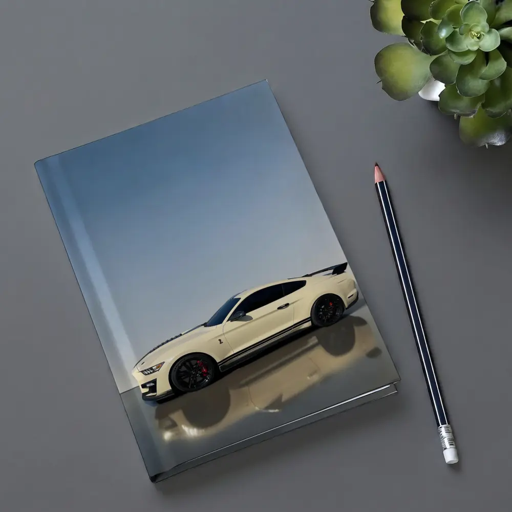 Ford Mustang Shelby GT500 White Studio – Notebooks