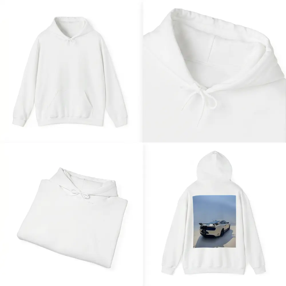 Ford Mustang Shelby GT500 White Desert – Hoodies