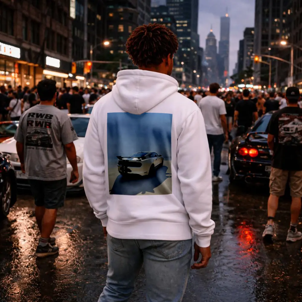 Ford Mustang Shelby GT500 White Desert – Hoodies