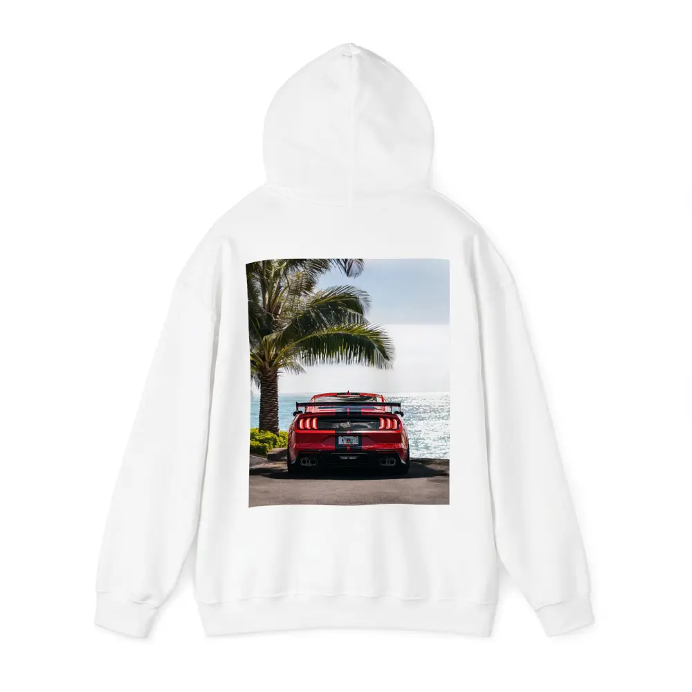 Ford Mustang Shelby GT500 Red Ocean View – Hoodies
