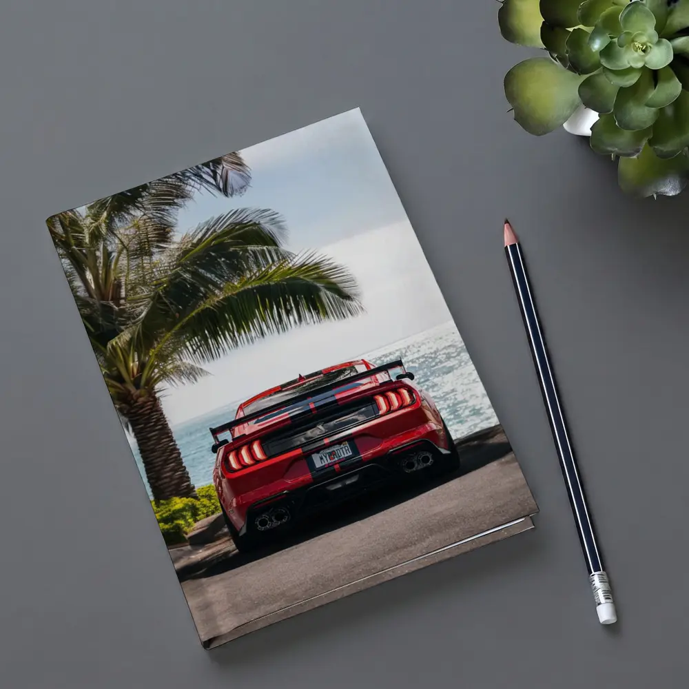 Ford Mustang Shelby GT500 Red Ocean View – Notebooks