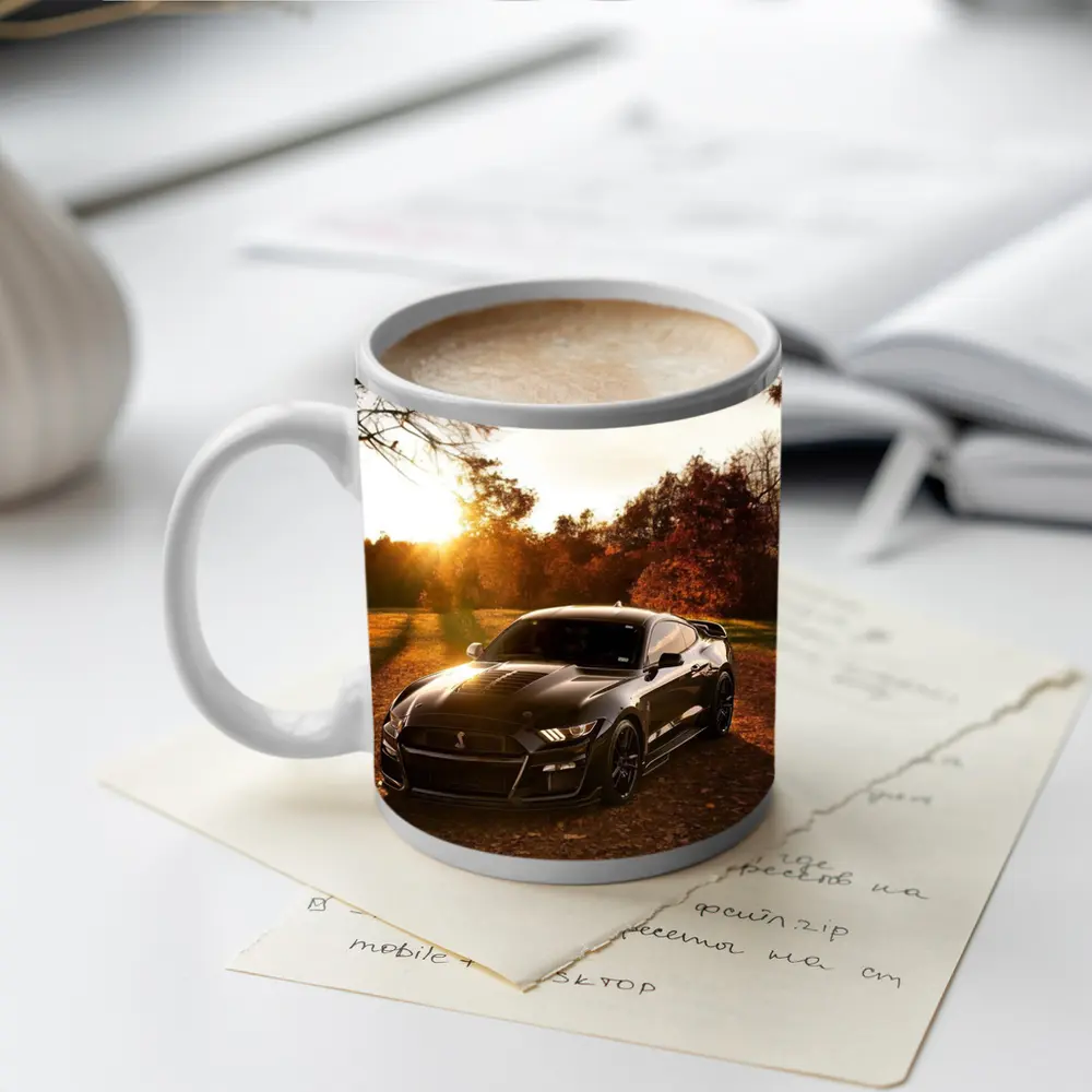 Ford Mustang Shelby GT500 Autumn Sunset – Mugs