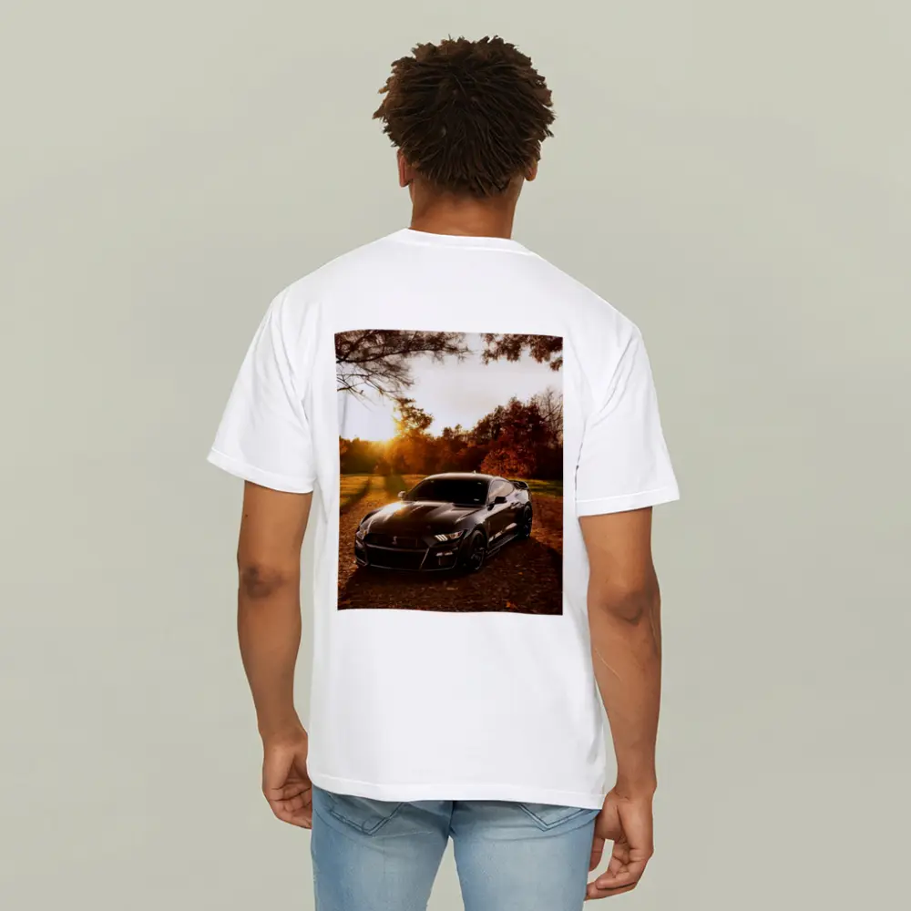 Ford Mustang Shelby GT500 Autumn Sunset – T-Shirts