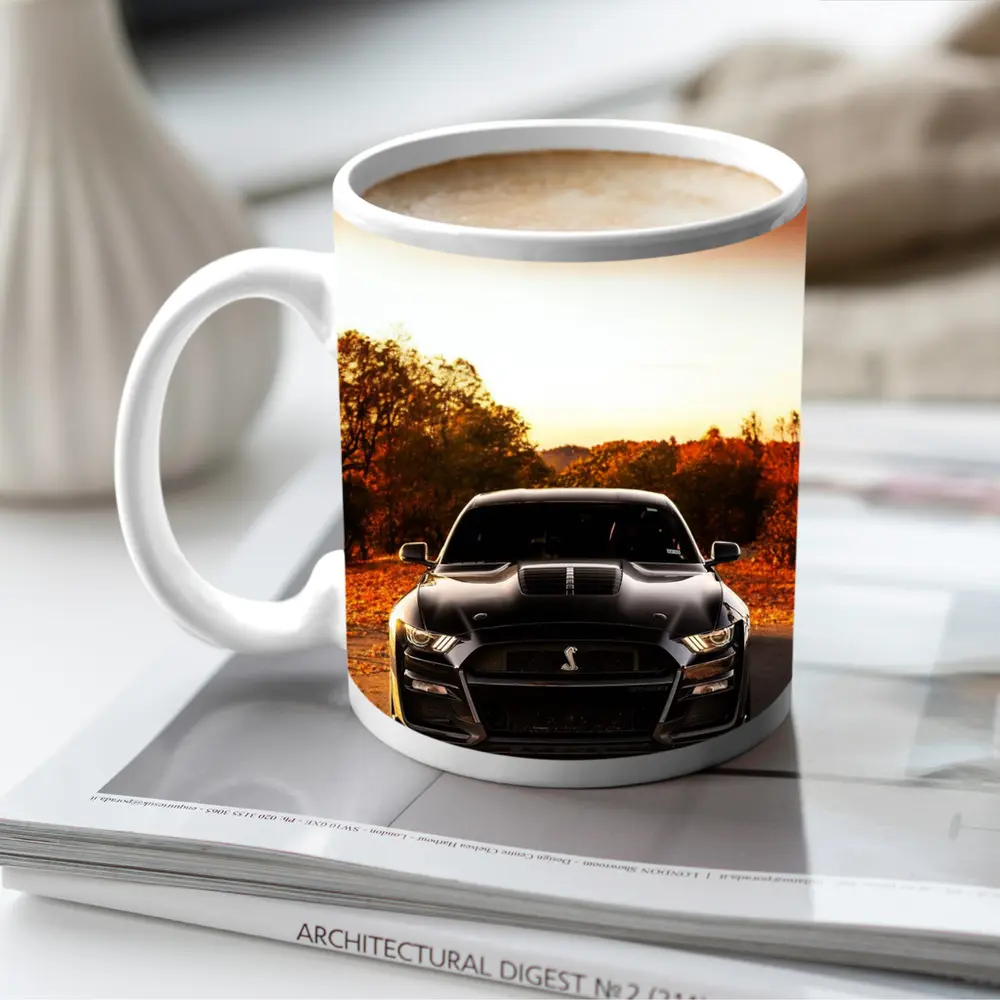 Ford Mustang Shelby GT500 Autumn Sunset – Mugs