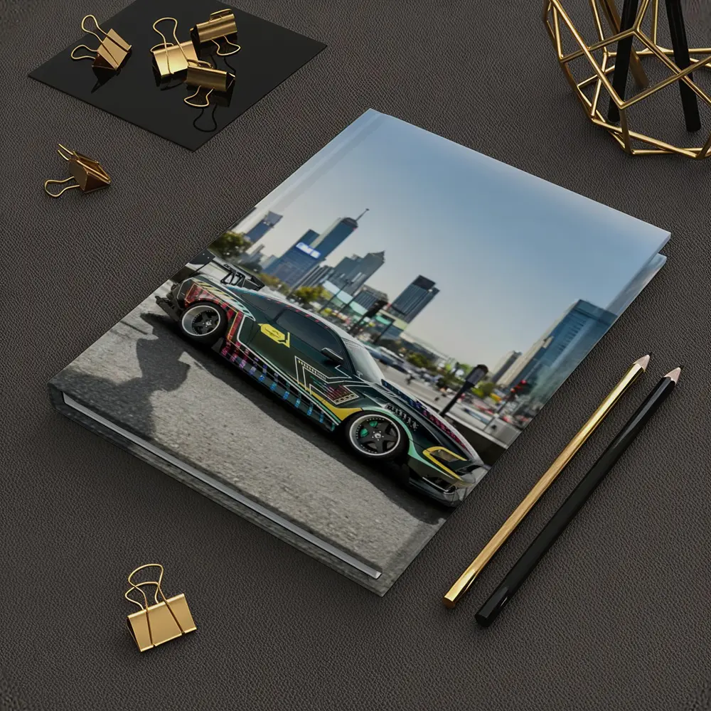 Ford Mustang Custom Wrap City Skyline – Notebooks