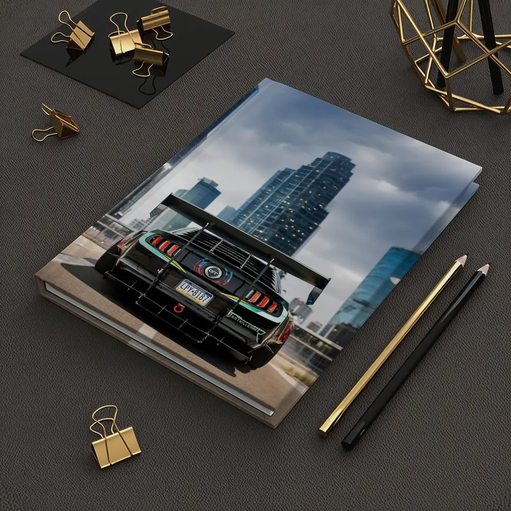 Ford Mustang Wide Body City Skyline – Notebooks