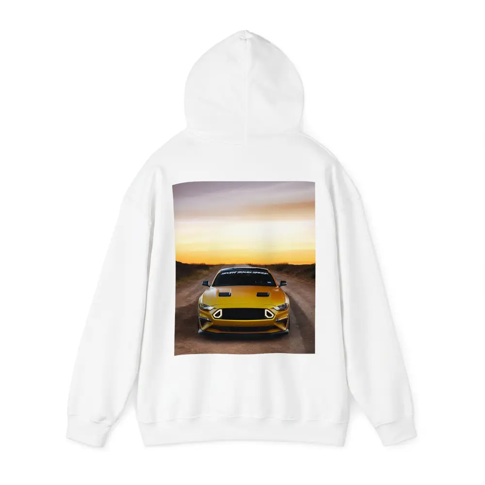 Ford Mustang Golden Sunset Dirt Road – Hoodies