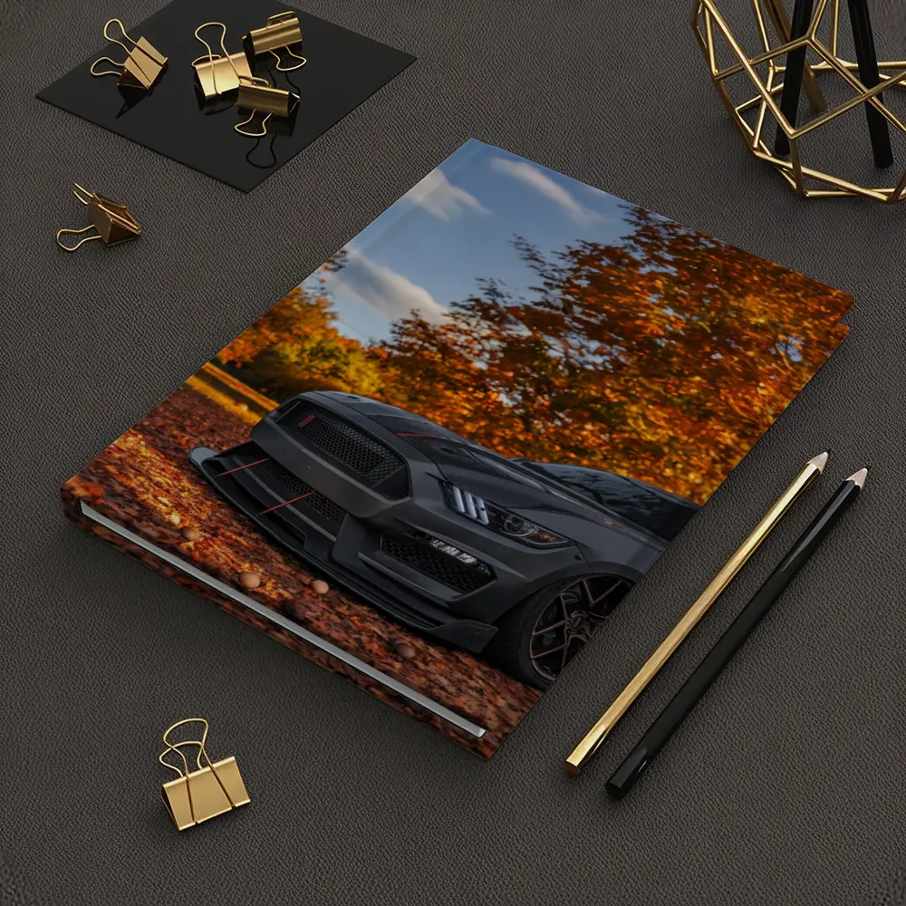 Ford Mustang GT350 Autumn Forest Setting – Notebooks