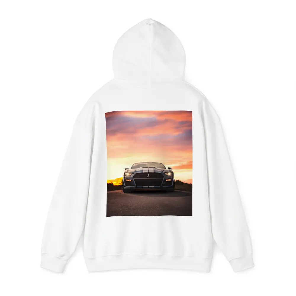 Ford Mustang Shelby GT500 Sunset Road – Hoodies