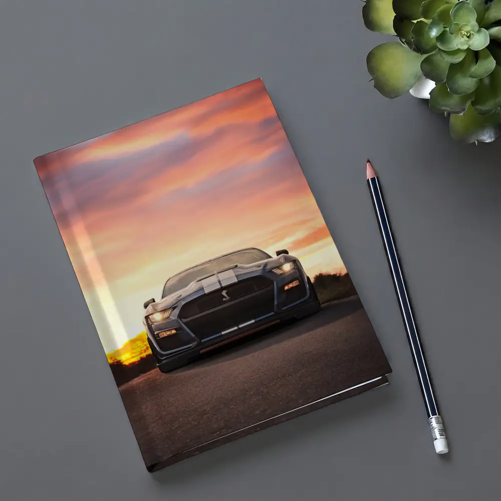 Ford Mustang Shelby GT500 Sunset Road – Notebooks