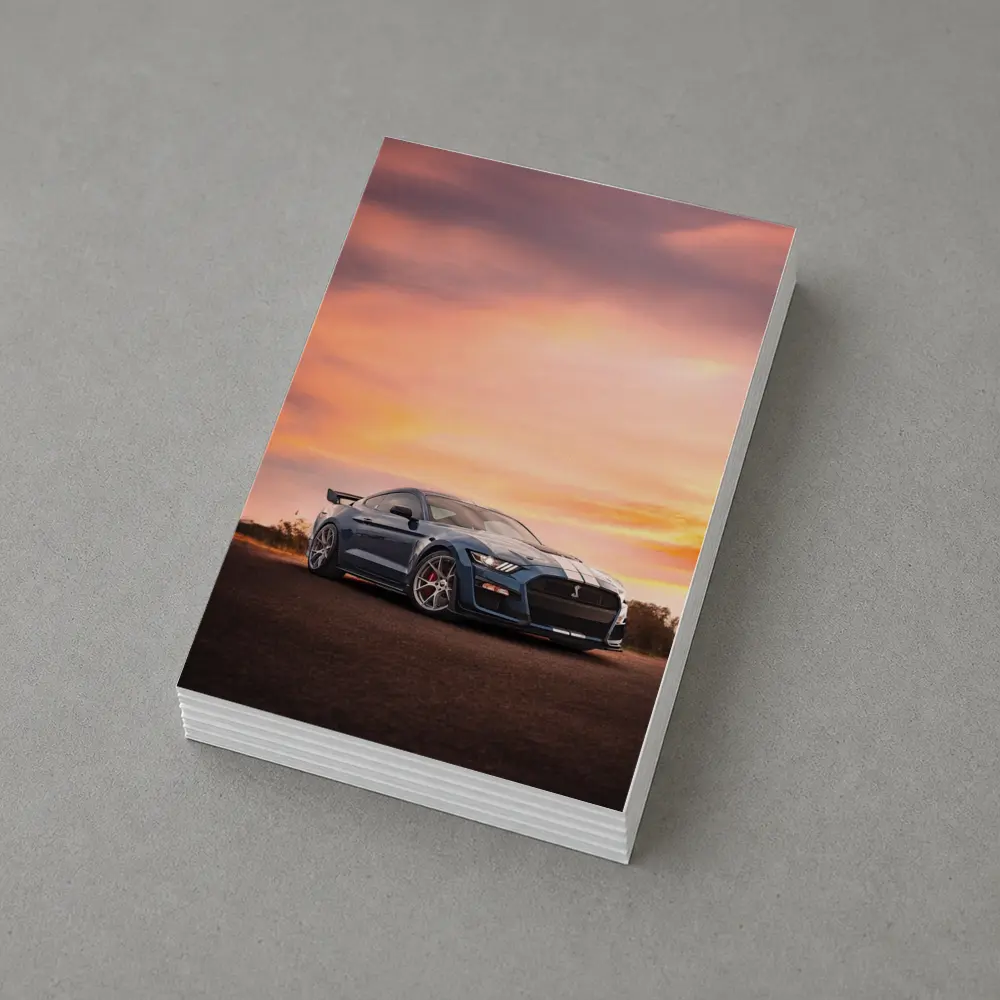Ford Mustang Shelby GT500 Sunset Sky – Postcards