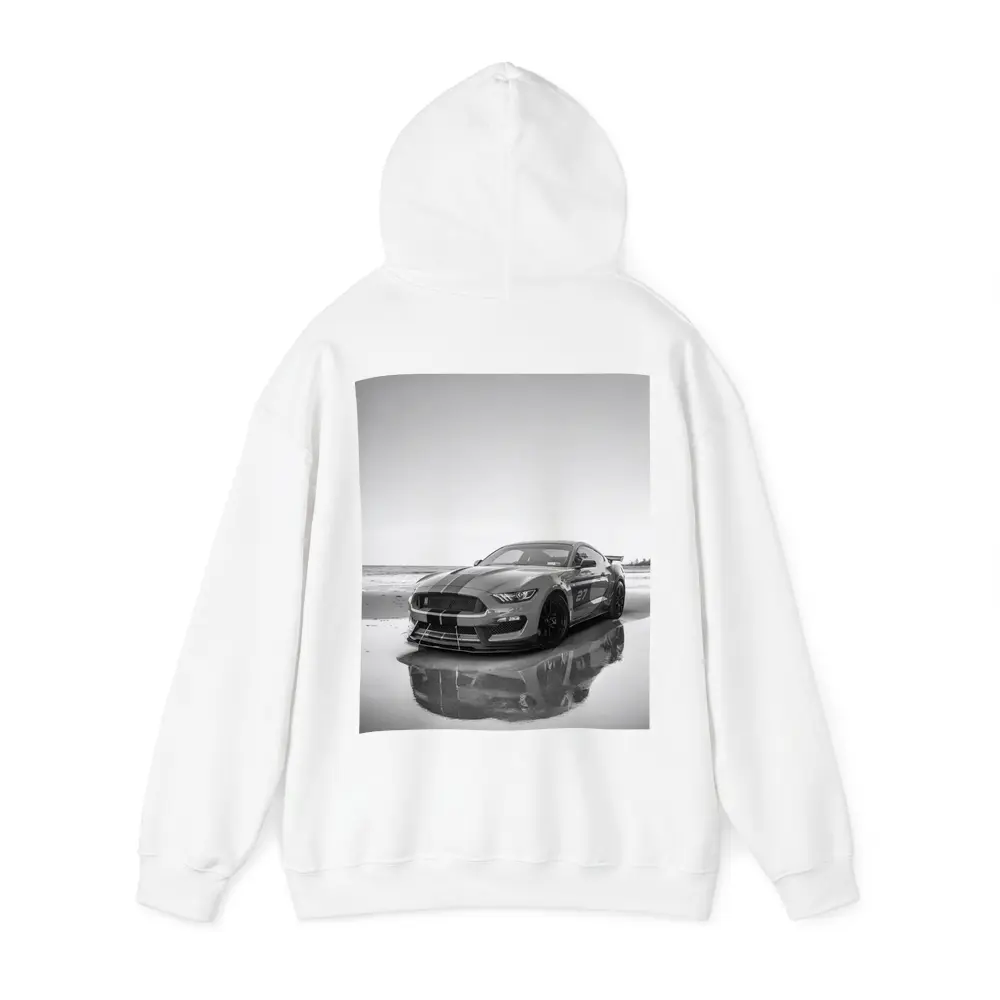 Ford Mustang Shelby GT350 Beach Black White – Hoodies