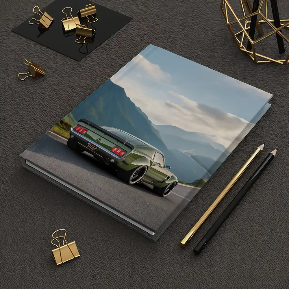 Ford Mustang Green Mountain Road Drive – Notebooks