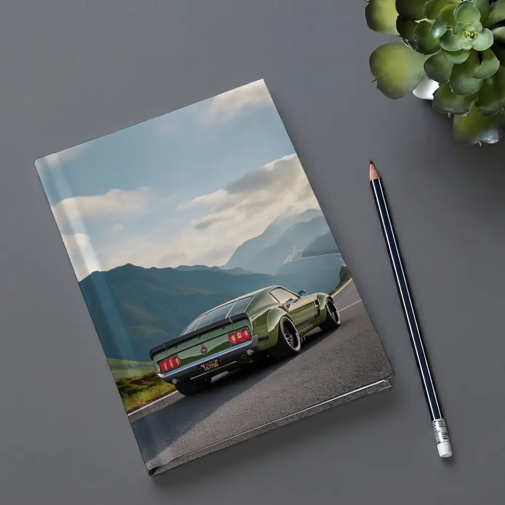 Ford Mustang Green Mountain Road Drive – Notebooks