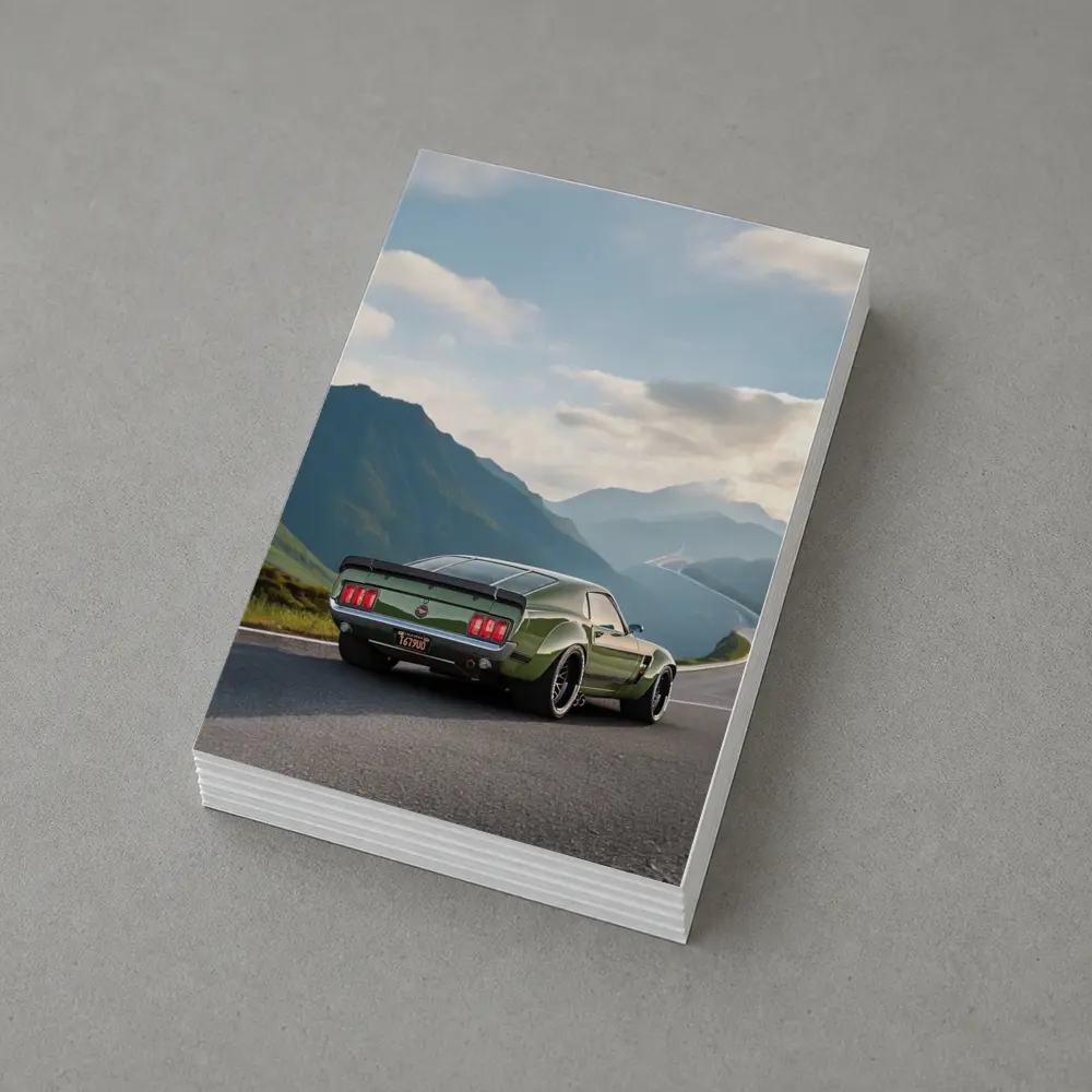 Ford Mustang Green Mountain Road Drive – Postcards