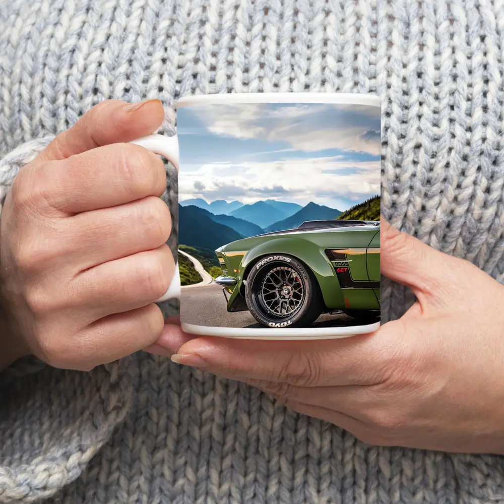 Ford Mustang Boss Green Mountain Road – Mugs
