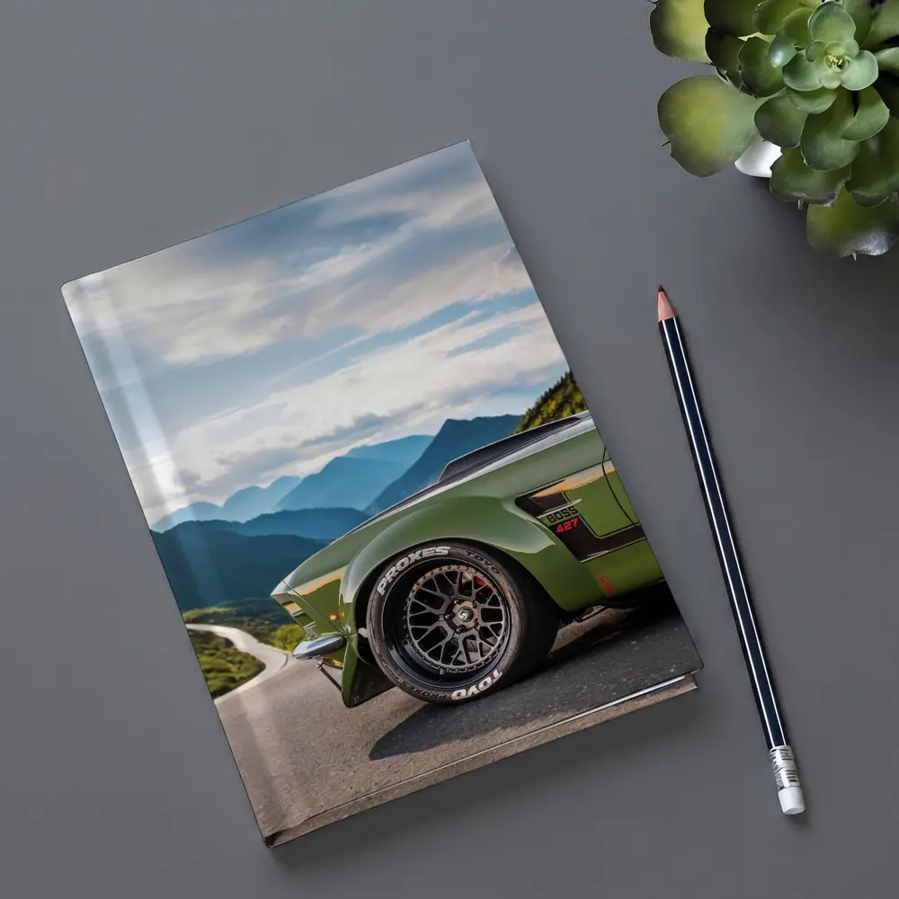 Ford Mustang Boss Green Mountain Road – Notebooks