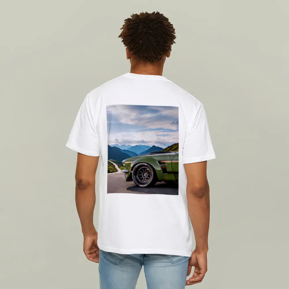 Ford Mustang Boss Green Mountain Road – T-Shirts