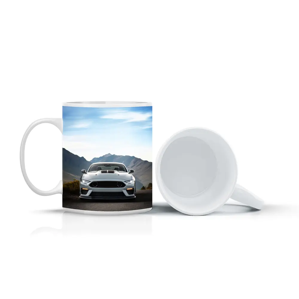Ford Mustang Mach Gray Mountain Road – Mugs