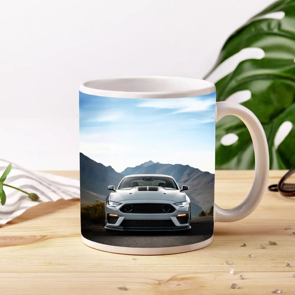 Ford Mustang Mach Gray Mountain Road – Mugs