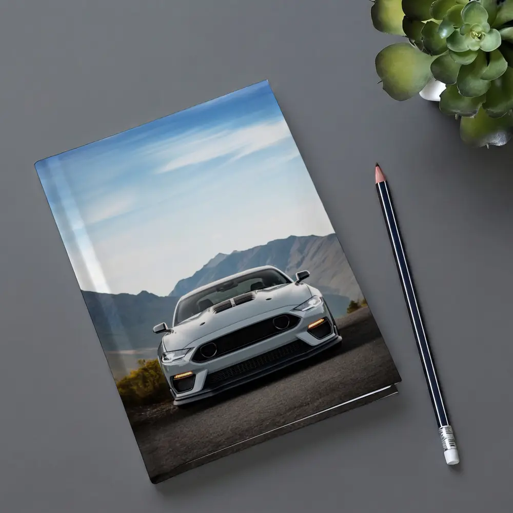Ford Mustang Mach Gray Mountain Road – Notebooks