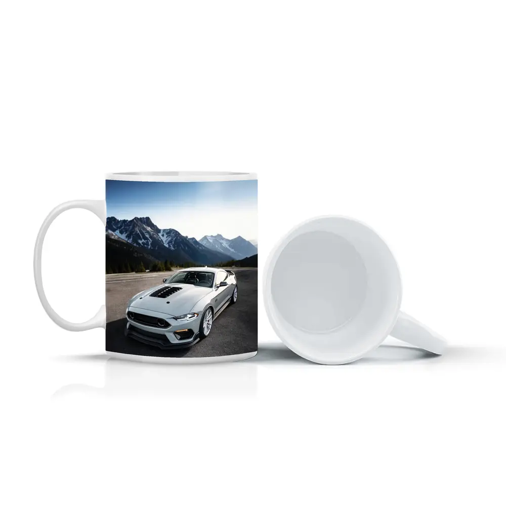 Ford Mustang Mach One Grey Mountain Road – Mugs
