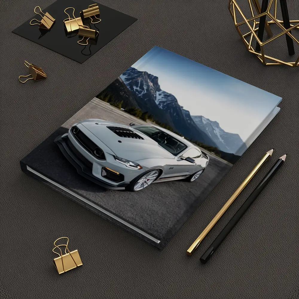 Ford Mustang Mach One Grey Mountain Road – Notebooks