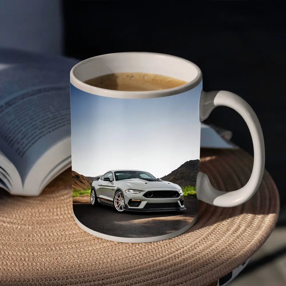 Ford Mustang Mach One Gray Mountain Road – Mugs