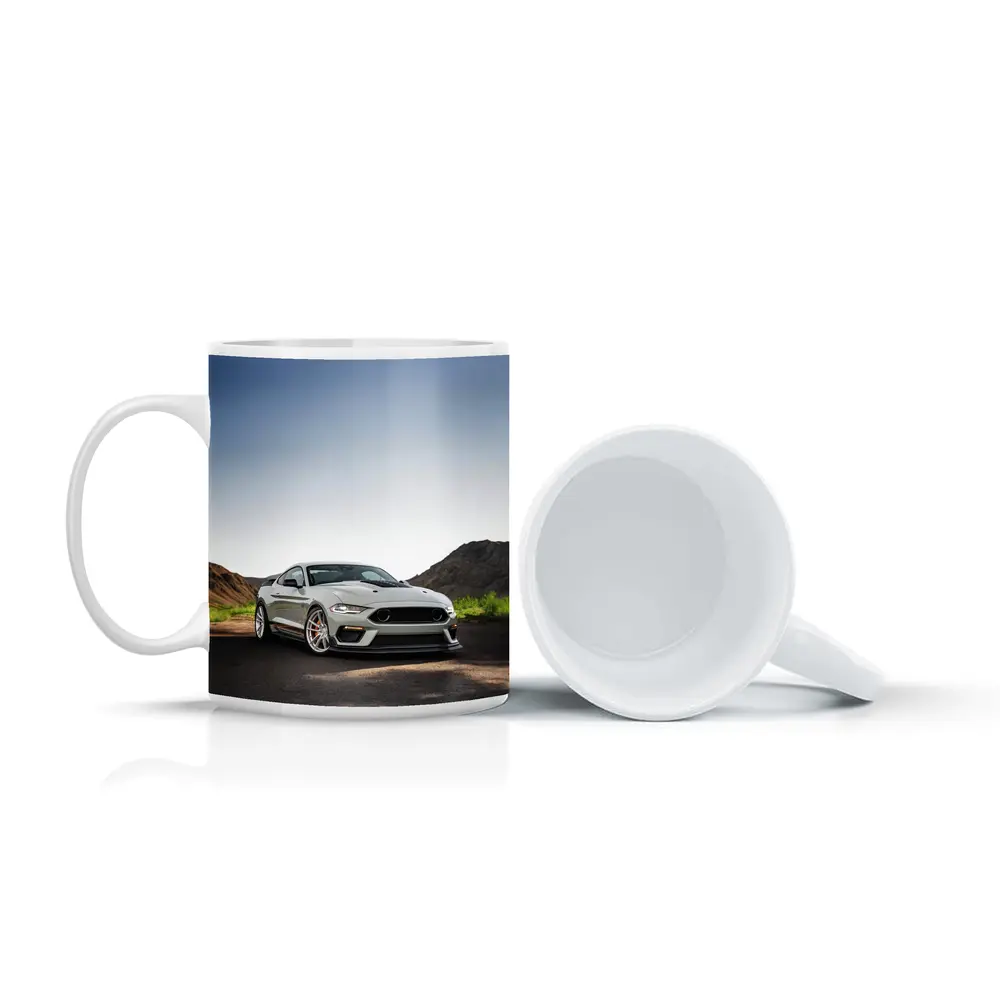 Ford Mustang Mach One Gray Mountain Road – Mugs