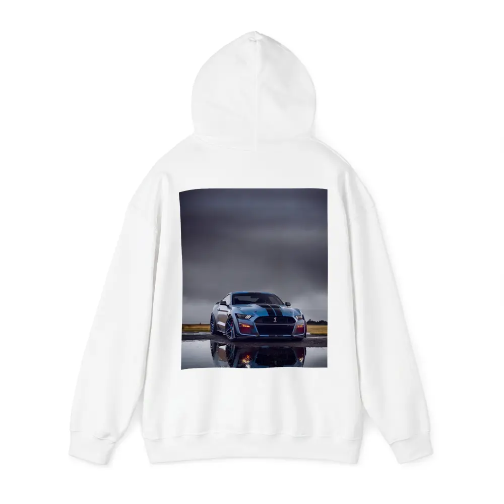 Ford Mustang Shelby GT500 Stormy Wet Runway – Hoodies