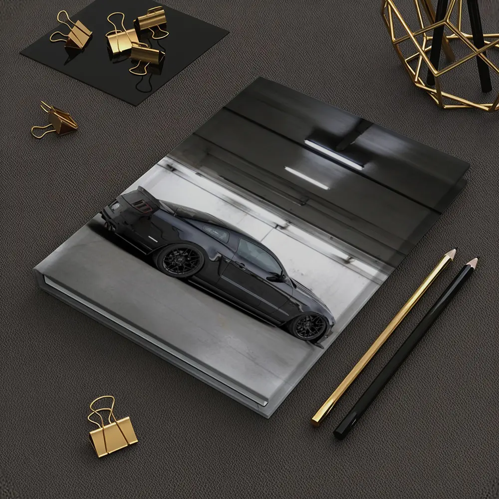Ford Mustang Dark Gray Underground Parking Garage – Notebooks