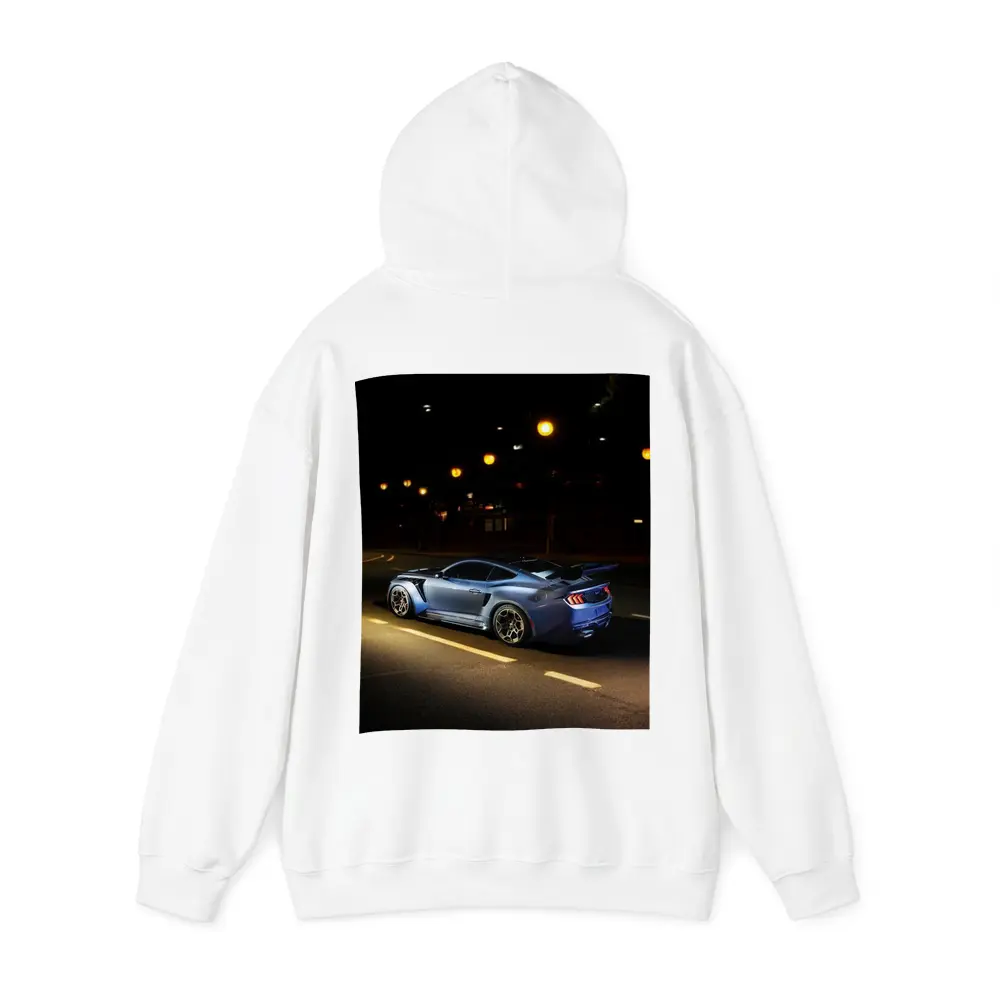 Ford Mustang GTD Blue Night Street – Hoodies