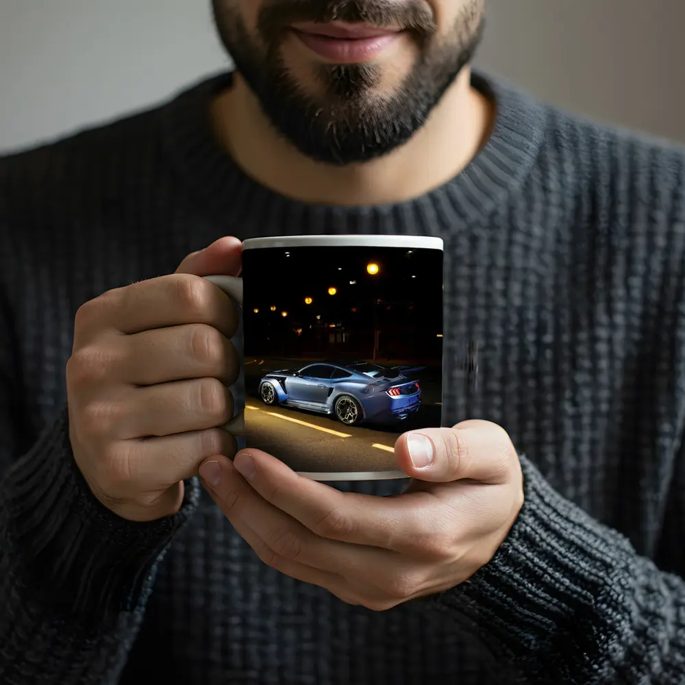 Ford Mustang GTD Blue Night Street – Mugs