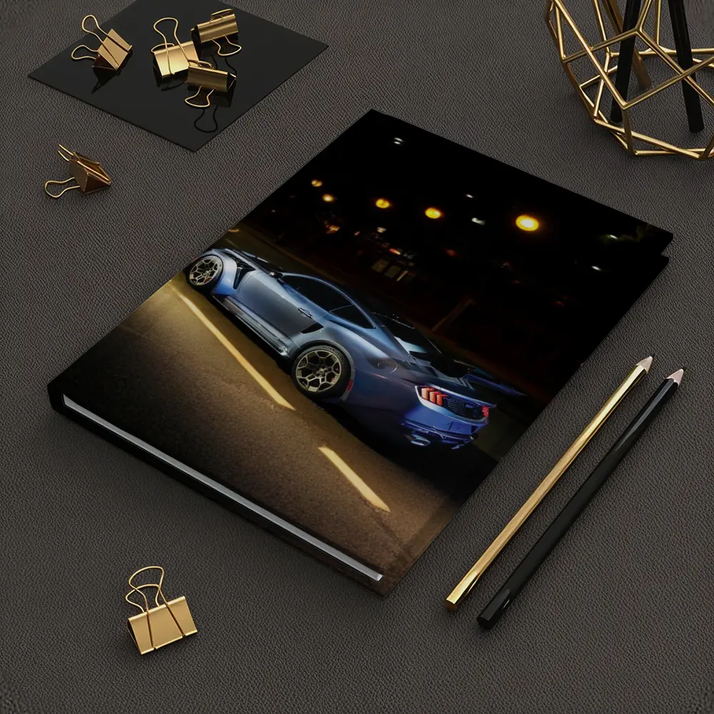 Ford Mustang GTD Blue Night Street – Notebooks