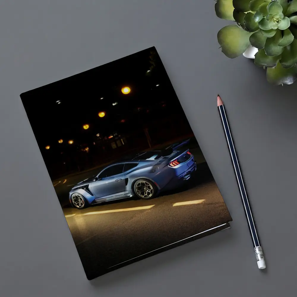 Ford Mustang GTD Blue Night Street – Notebooks