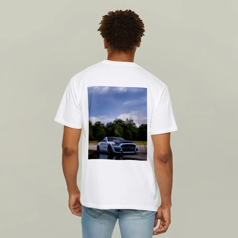 Ford Mustang GT500 Blue Sky Reflection – T-Shirts