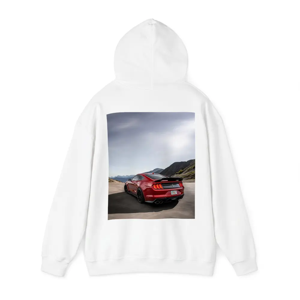 Ford Mustang Shelby Red Mountain Road – Hoodies