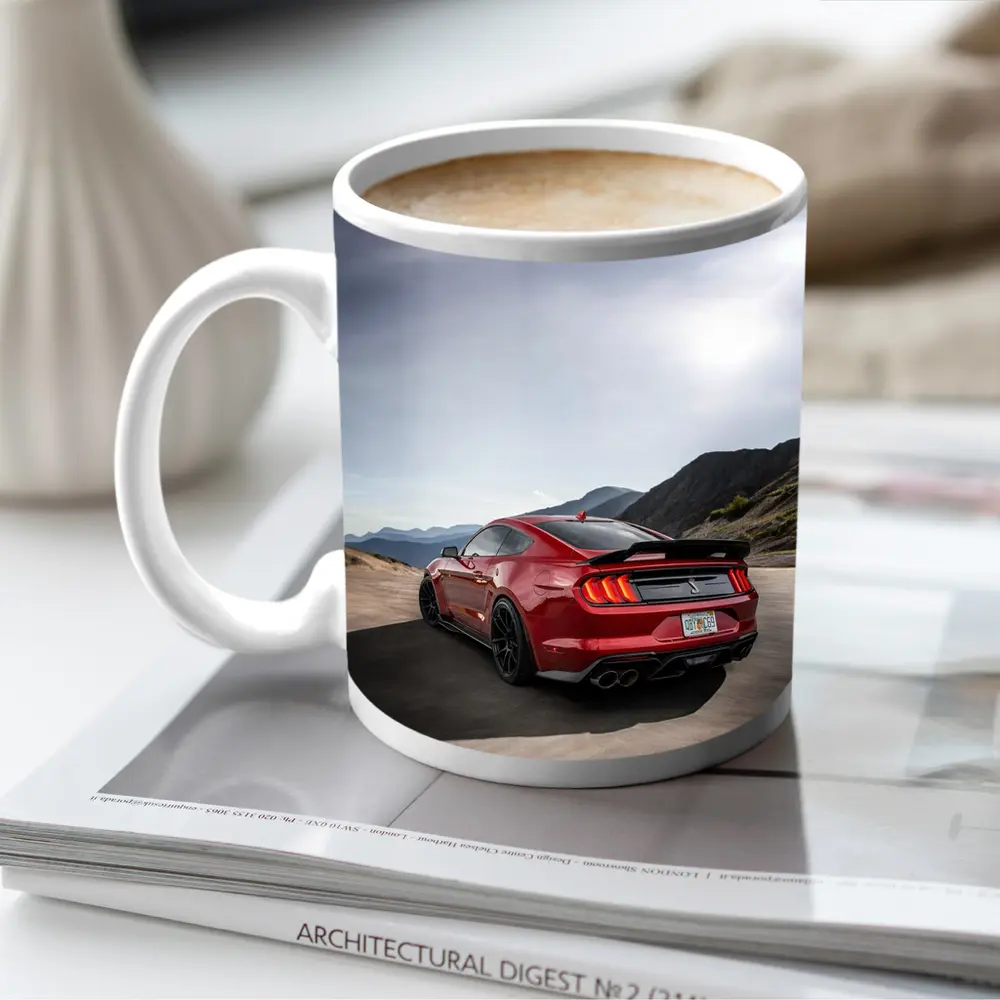 Ford Mustang Shelby Red Mountain Road – Mugs