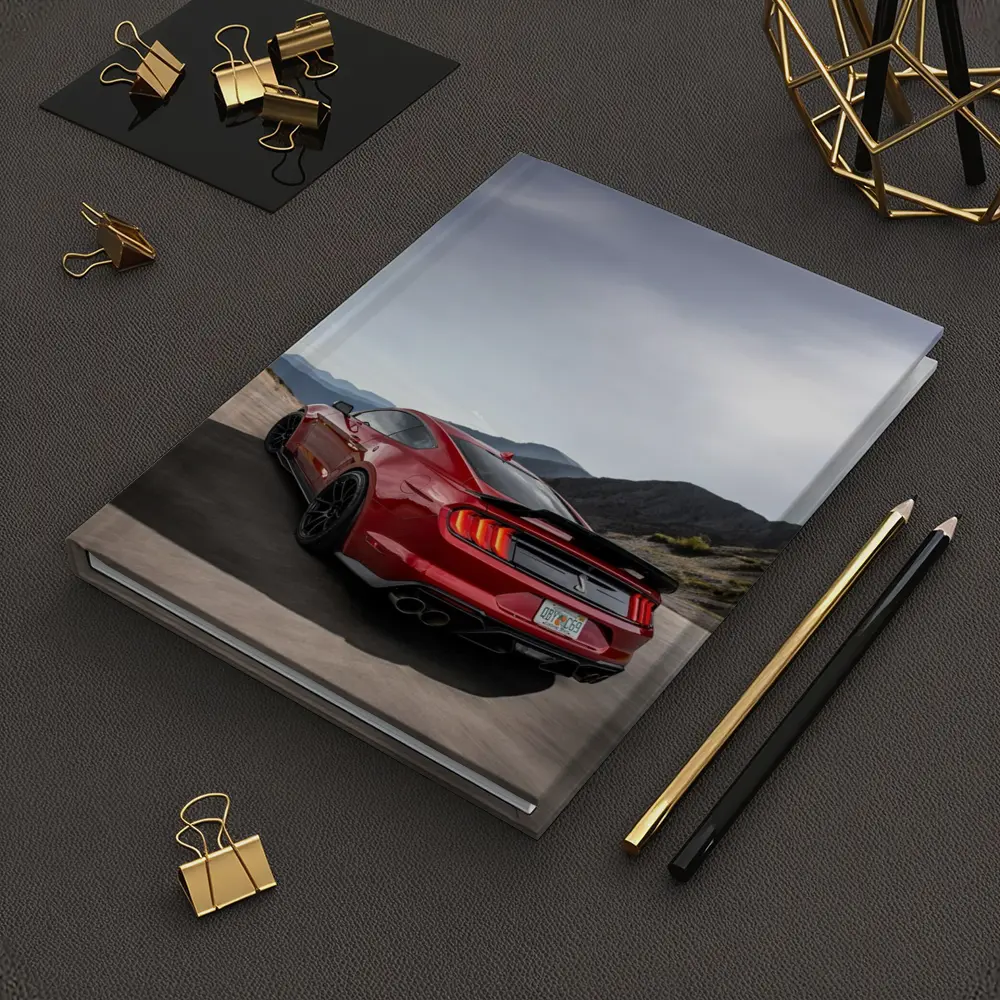 Ford Mustang Shelby Red Mountain Road – Notebooks