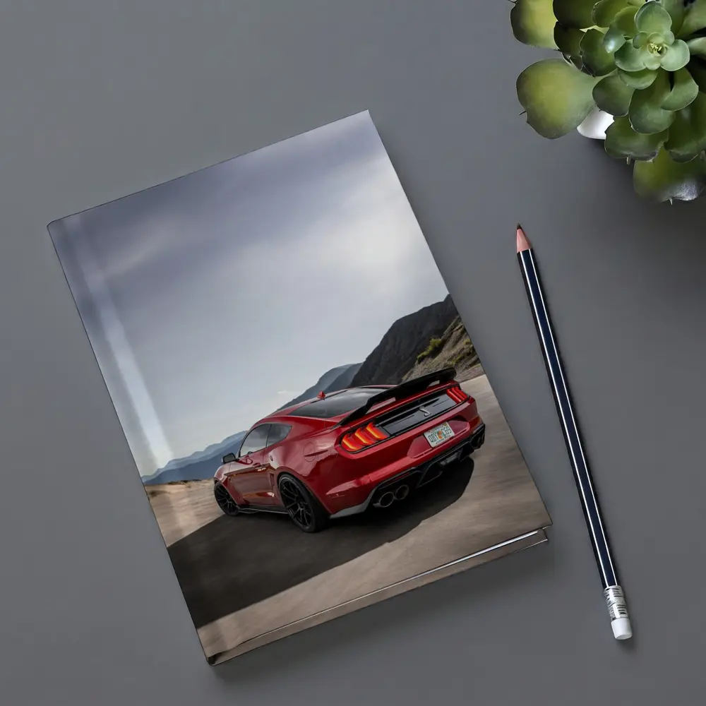 Ford Mustang Shelby Red Mountain Road – Notebooks