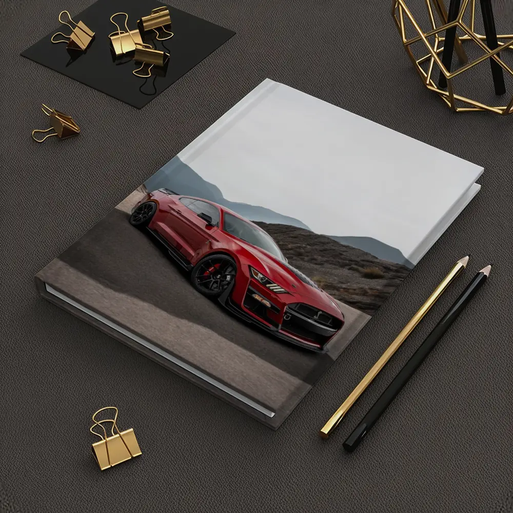 Ford Mustang Shelby Red Mountain Road – Notebooks