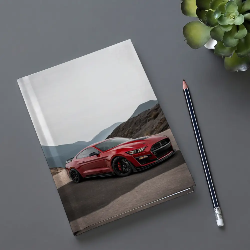 Ford Mustang Shelby Red Mountain Road – Notebooks
