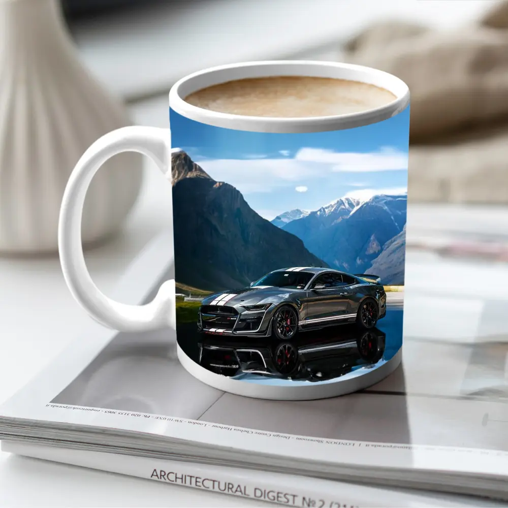 Ford Mustang Shelby GT500 Mountain Reflection – Mugs