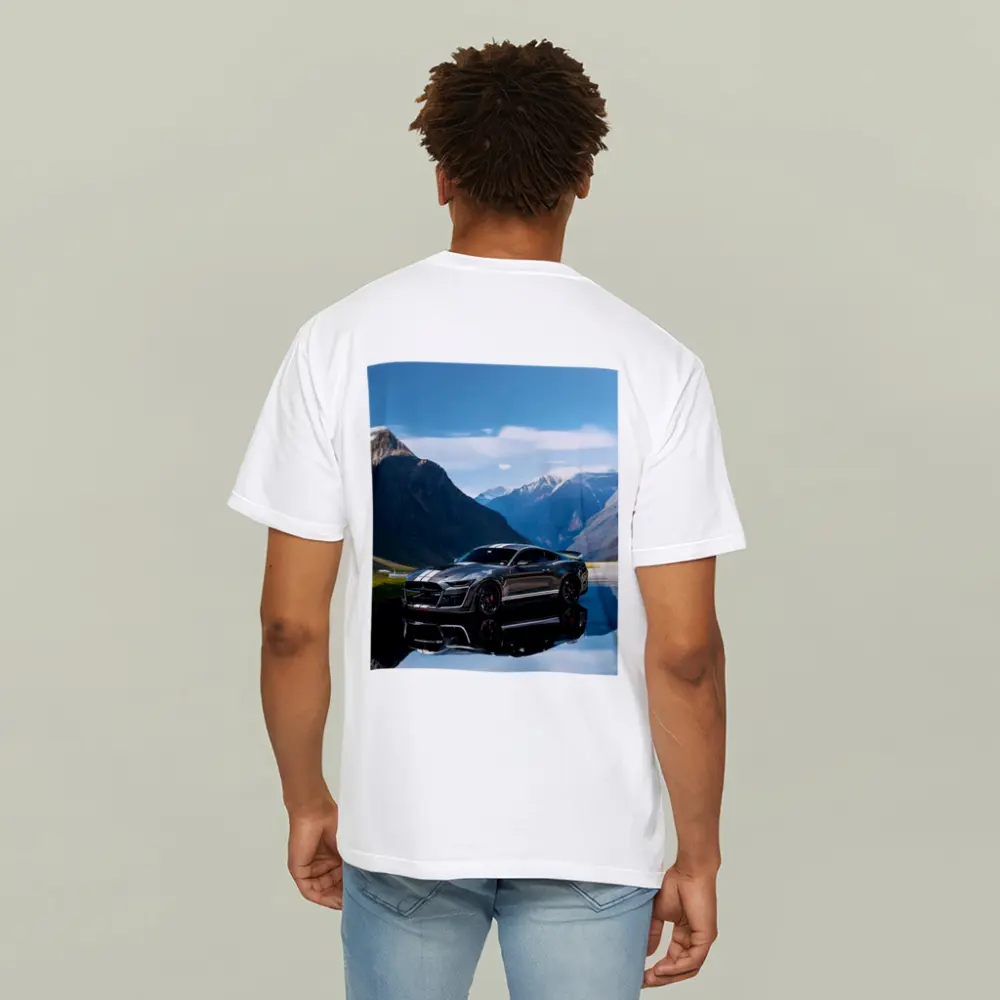 Ford Mustang Shelby GT500 Mountain Reflection – T-Shirts