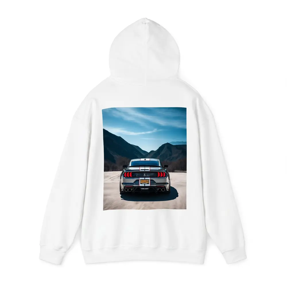 Ford Mustang Shelby GT500 Mountain Road Rear – Hoodies